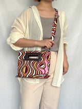 Akello Pochette 38  -Ee Blue Orange & White Blue-