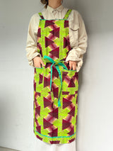 Apron -Metallic Green-