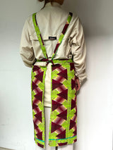 Apron -Metallic Green-