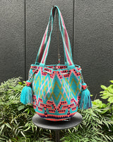 モチロン・ウナエブラ S - ライトブルー＆ピンク -