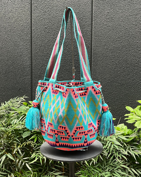 モチロン・ウナエブラ S - ライトブルー＆ピンク -