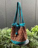 モチロン・ウナエブラ S - ライトブルー＆ブラウン -