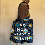 メッセージエコ　No More Plastic Please − 海に漂うリング −