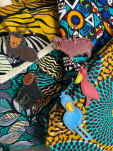 ザクザクトート - ナイトジャングル・ブルー -