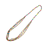 Paper-Beaded・ Christine Necklace -Colorful Candy-