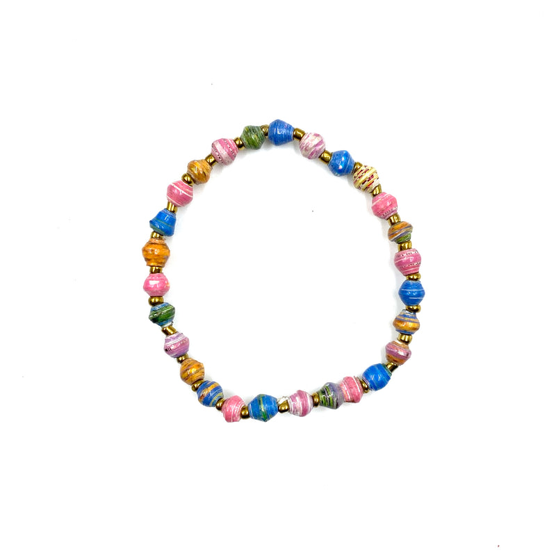 Paper Beads Beatrice Bracelet