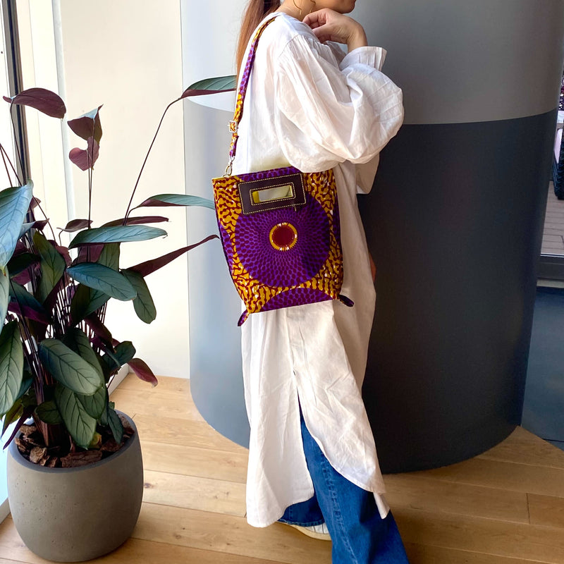 Mini Akello 38  -Big Eye Purple & Orange-