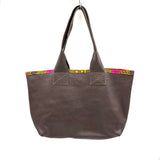 ナジュマ・レザートートL - ダークブラウン - ハイライフ・ブラウン -