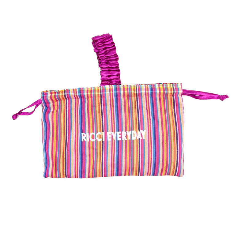 One Handle Kinchaku - Baby Pink -