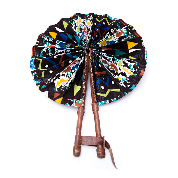 African fan -Black-
