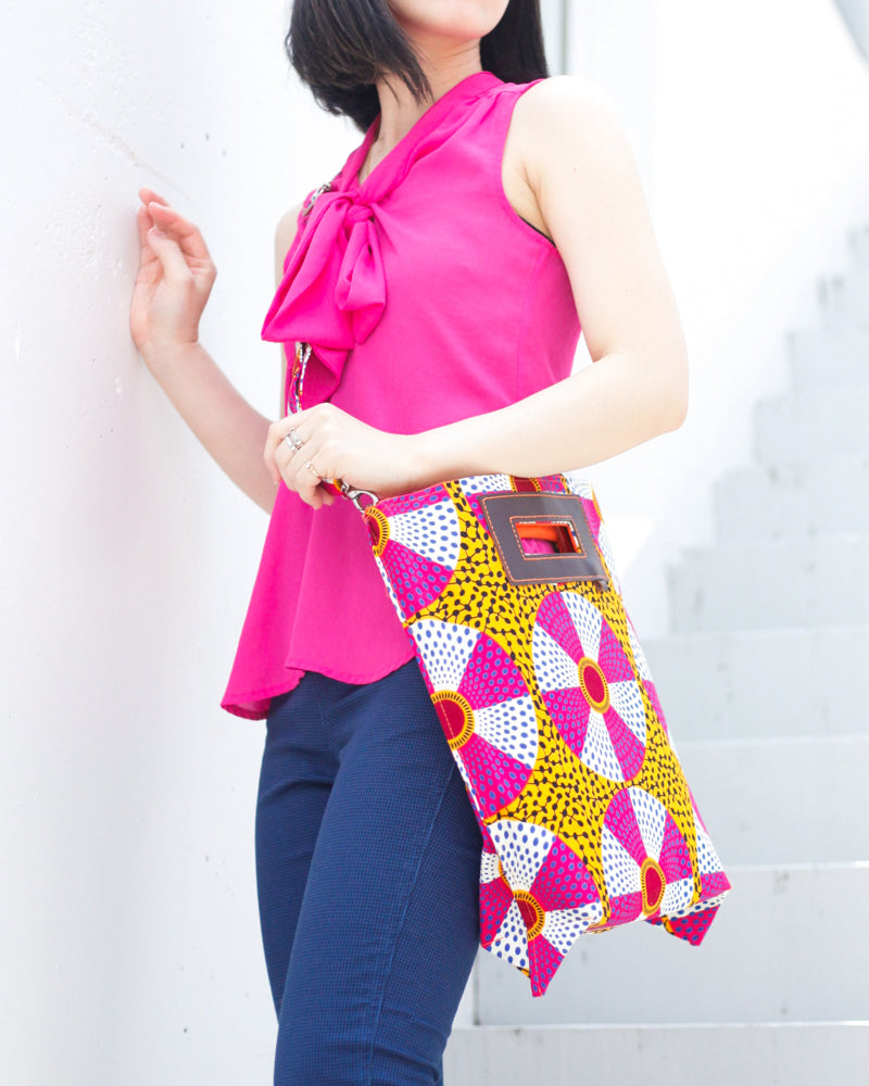Akello Yoko 38  -Horohoro Red & Green-
