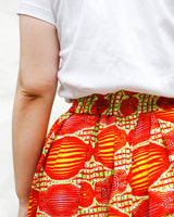 Random Tack Skirt -Flowers in full bloom-