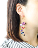 スターピアス・ロング - イエロー＆オレンジ -