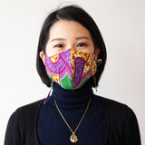 I. Mask -Rock Purple & Green-