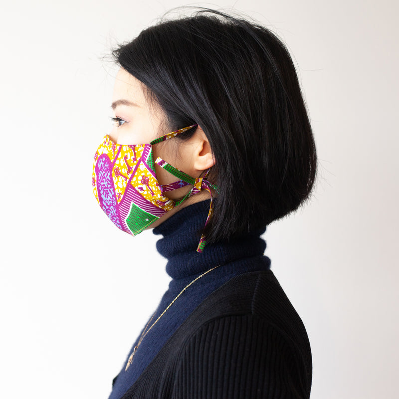 I. Mask -Rock Purple & Green-