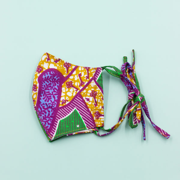 I. Mask -Rock Purple & Green-