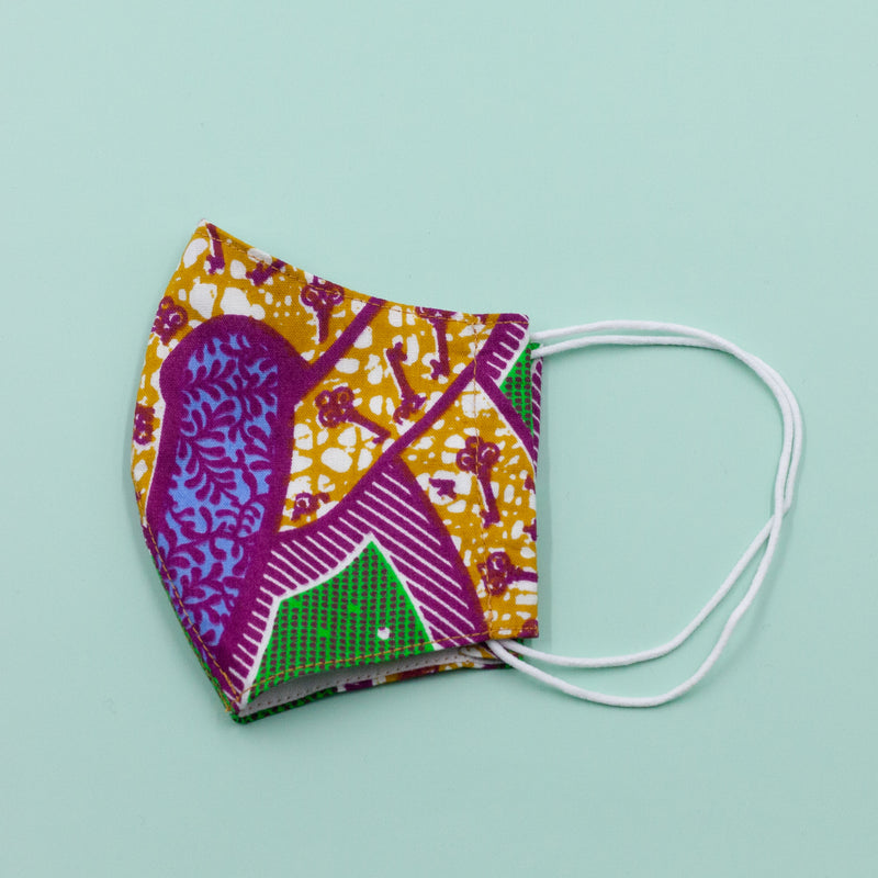 I. Mask -Rock Purple & Green-