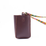 レザー・ミニ・ポシェット - メガネキューブ -