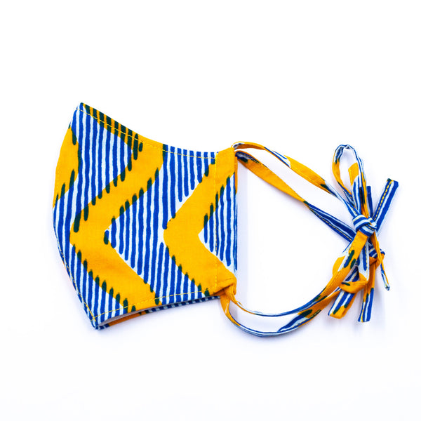 I. Mask -Wave Blue & Yellow-