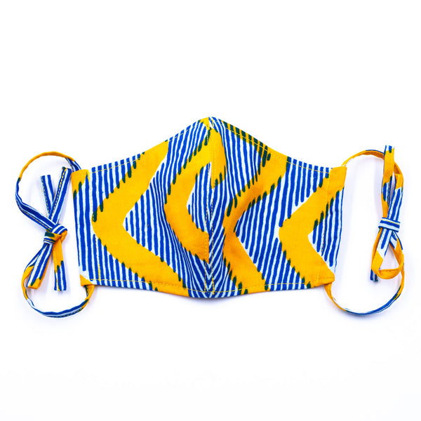 I. Mask -Wave Blue & Yellow-