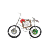 Wire Art / Bicycle -Green & Gray-