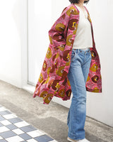 コートドレス - ピンクのヤドカリ -