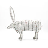 Colorful Beads Cow -White-