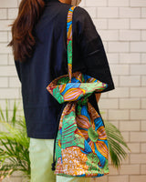 ビッグキンチャクバッグ - 春の風 -