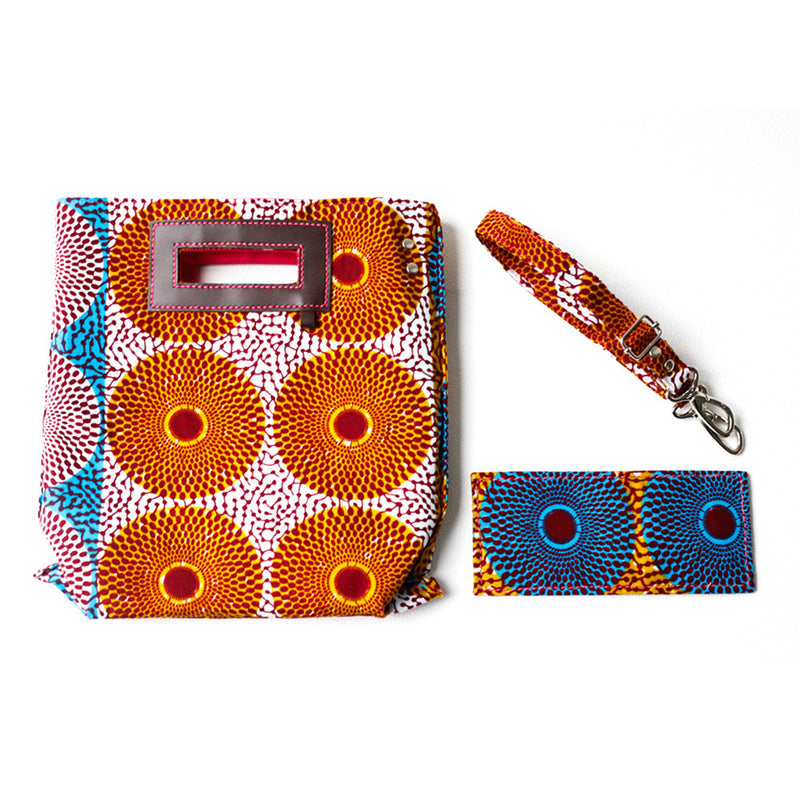 Mini Akello 38  -Big Eye Purple & Orange-