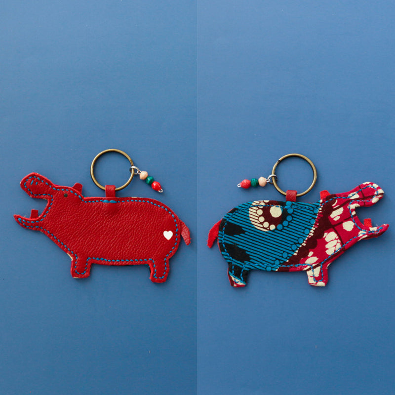 Kabakie holder -Red & blue-