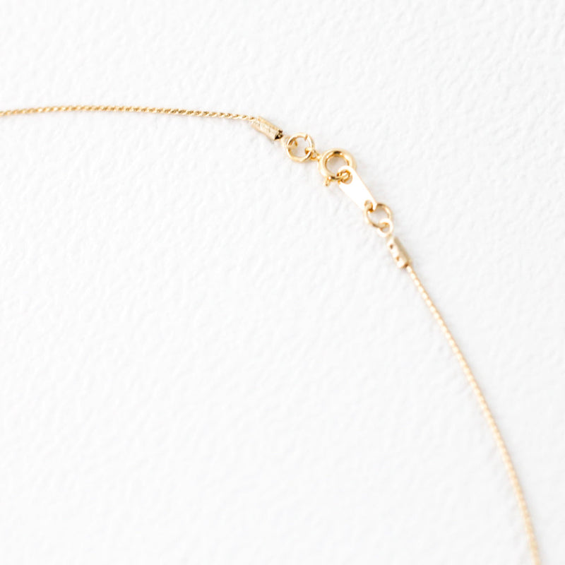 Star necklace -Green-