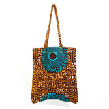 Eco Medium -Big Eye Turquoise Orange & Brown-