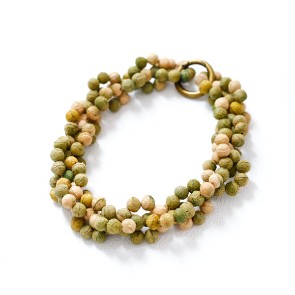 Barge Necklace -Light Green-