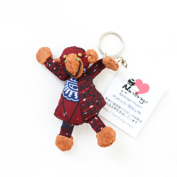 Chimpanzee Berkross Keychain -Red Blu Man-