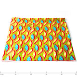 African print fabric -From grapes / light blue-