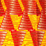 African print fabric -Tombus / Yellow--