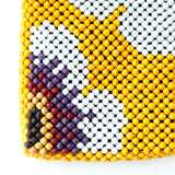 Paper Beads Smartphone Shoulder -Flower / Yellow--