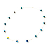 Star necklace -Green-