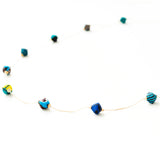 Star necklace -Green-