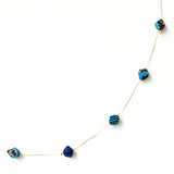 Star necklace -Green-