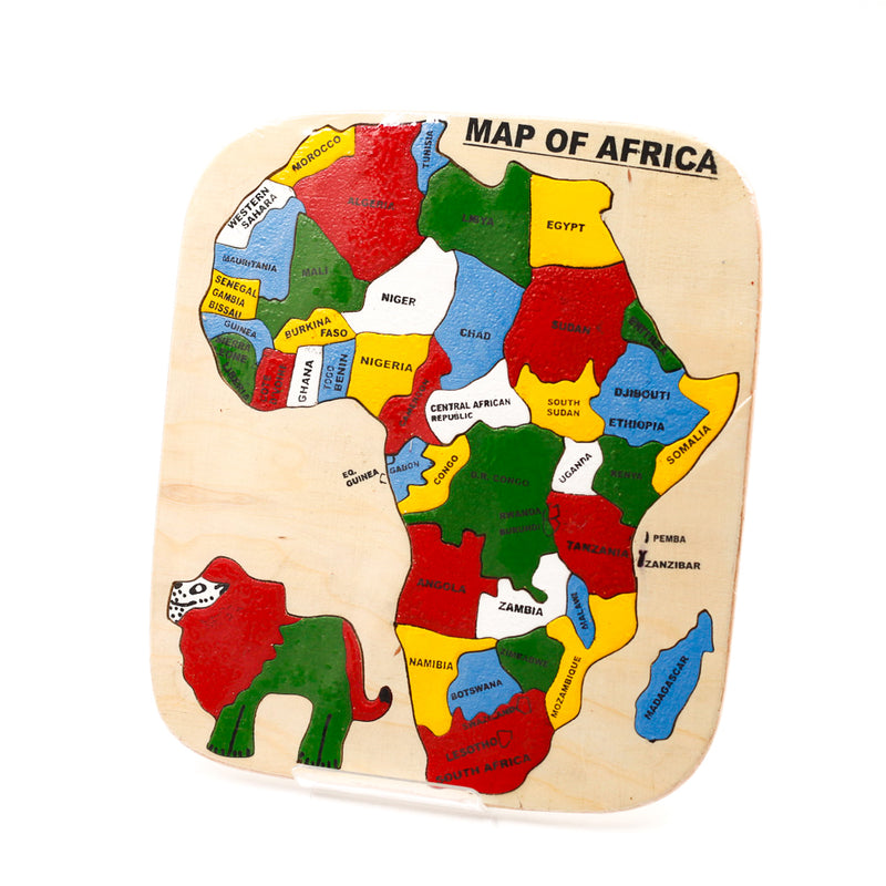 African continent puzzle