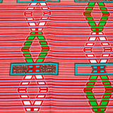 African print fabric -Digital pink-