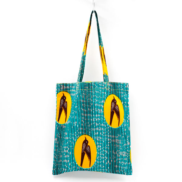 Eco Medium -Swallow Turquoise & Yellow--