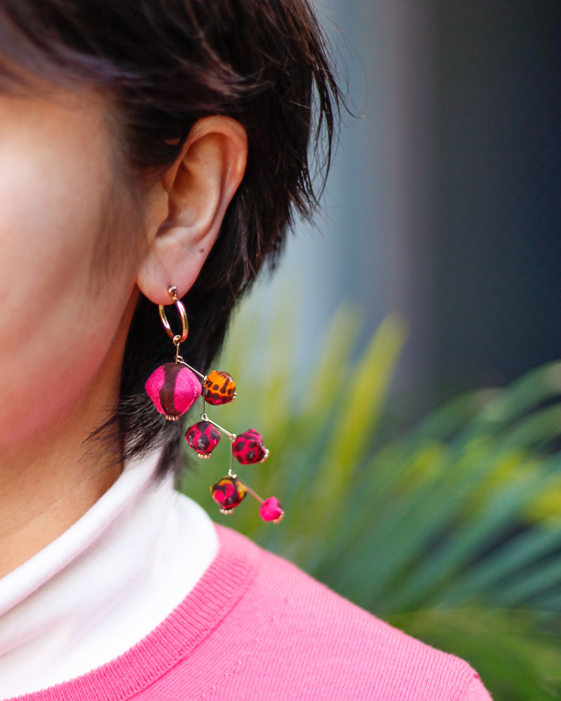 Star Pierce Long -Orange-