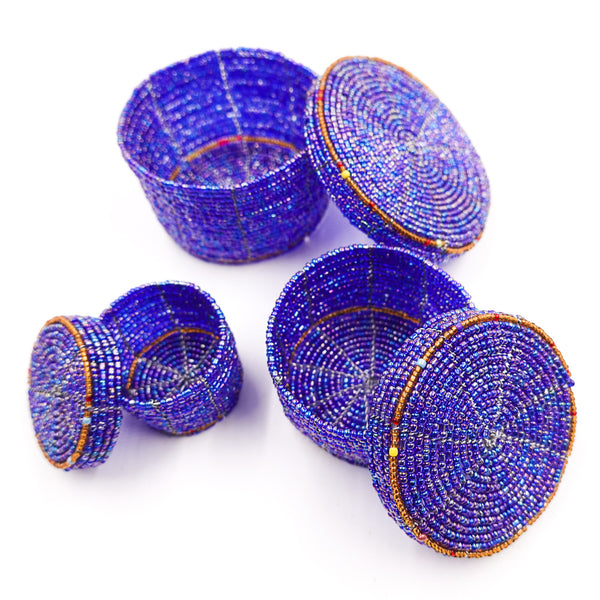 Masai beads, triplets