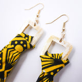 Print Fan Pierce -Crest / Yellow--