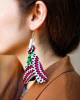 Print Fan Pierce -Green Island-