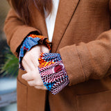 Tsuse sleeve -Eye Blue Orange White & Orange Blue-
