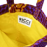 Petit bag -Big Eye Purple & Orange-