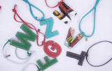 Initial key chain -p-